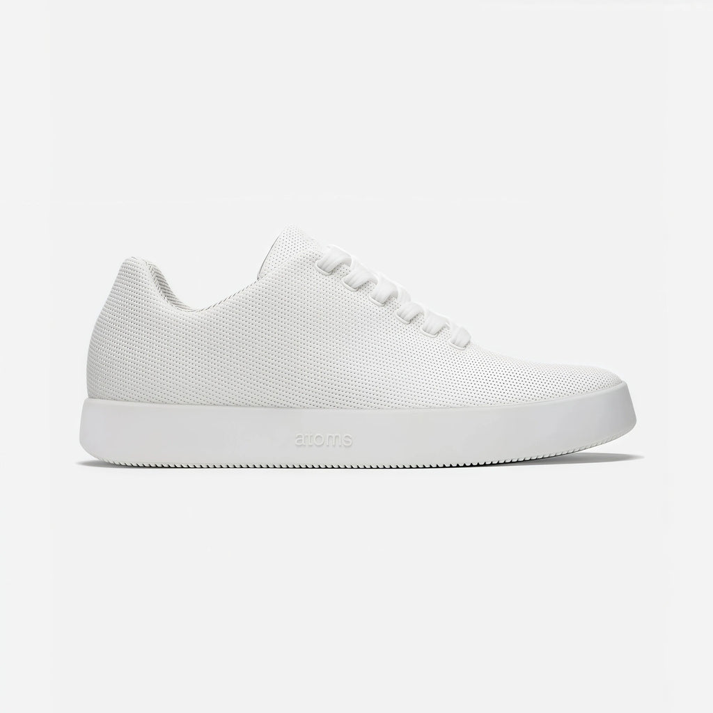 Men's White Mesh Sneakers