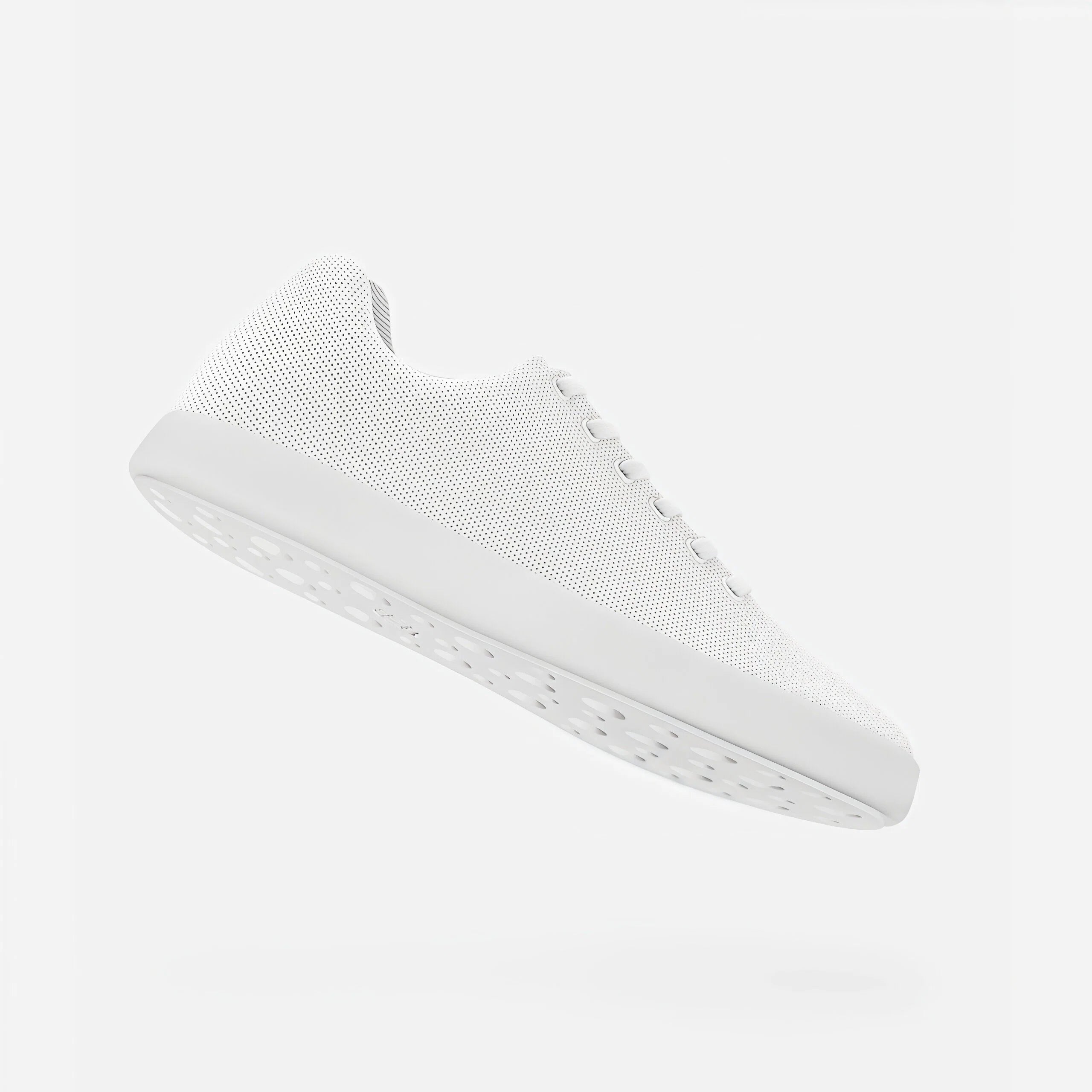 Men's White Mesh Sneakers