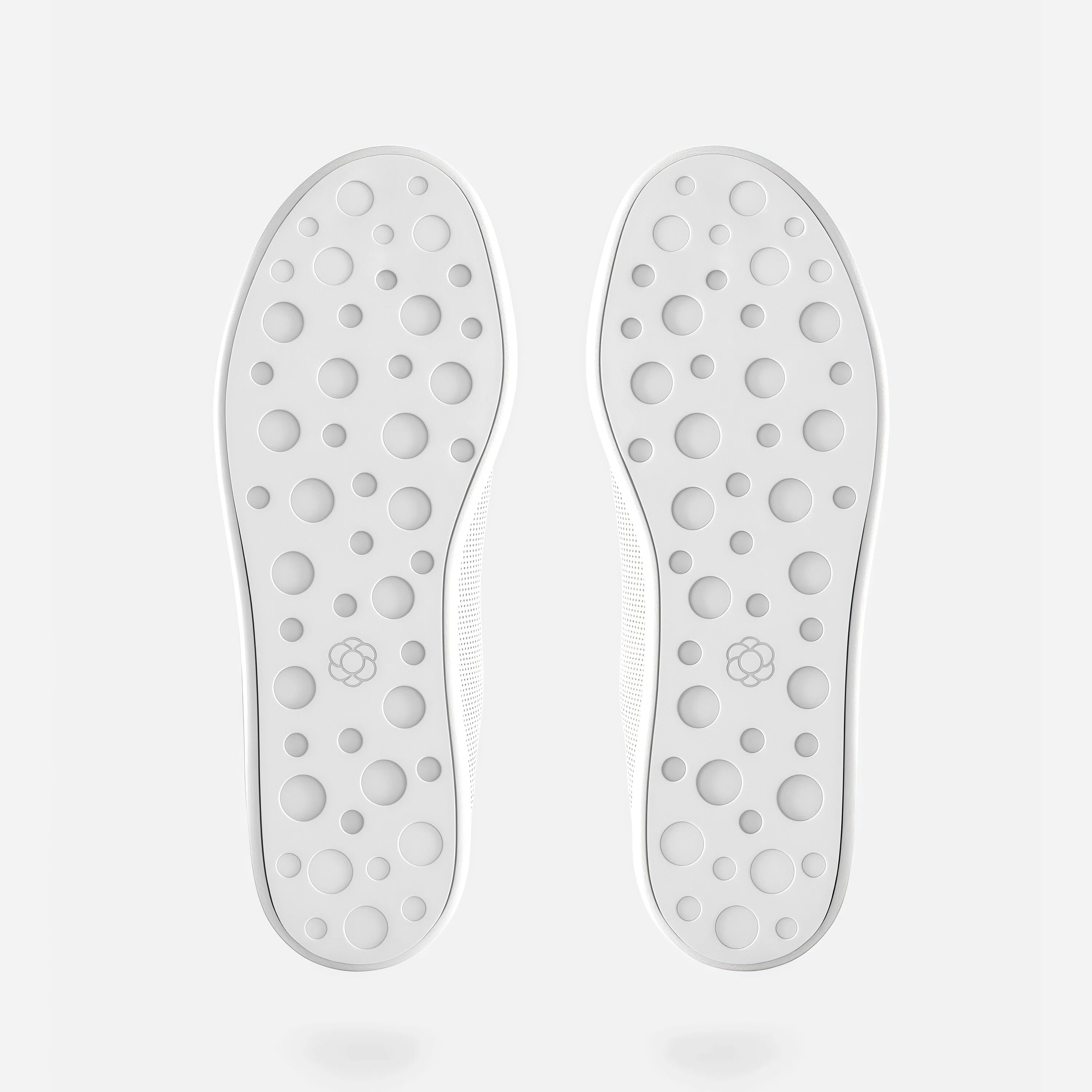 Men's White Mesh Sneakers