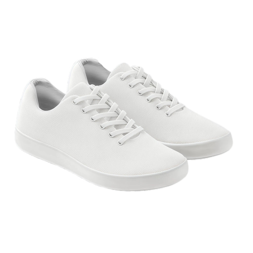 Men's White Mesh Sneakers