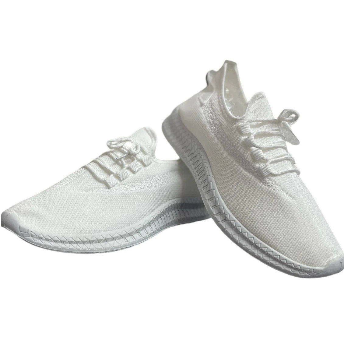 White Athletic Running Men's Fashion Shoes