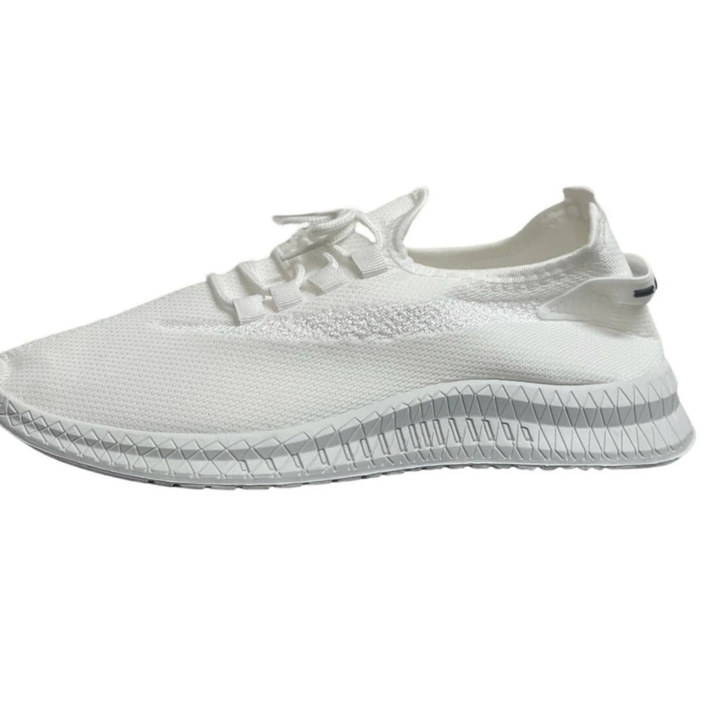 White Athletic Running Men's Fashion Shoes