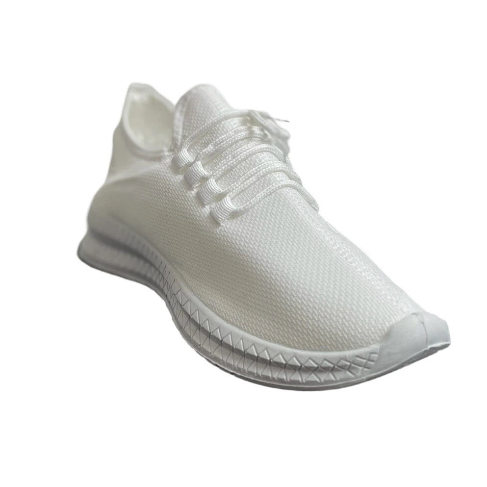 White Athletic Running Men's Fashion Shoes